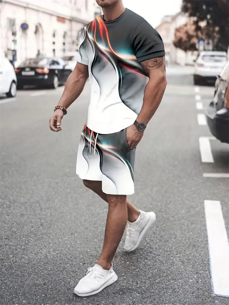 3D Printing Custom - Completo Sportivo Estivo Uomo Donna con