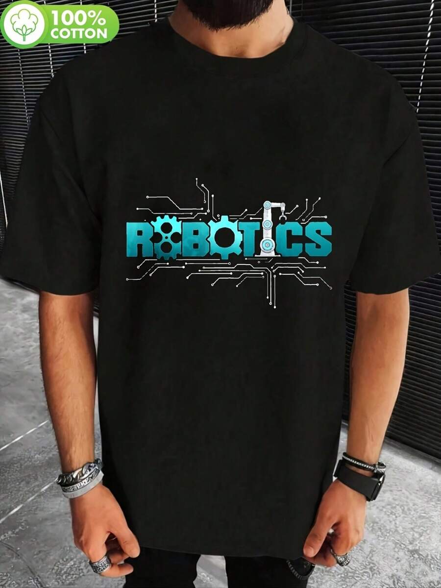 3D Printing Robot Arm - T-shirt da uomo a tema tecnologico