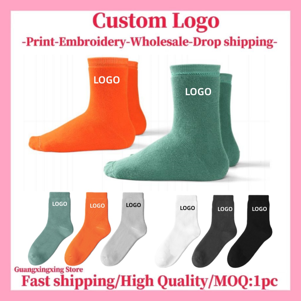3D Printing Custom - Logo personalizzato per calzini Calzini da