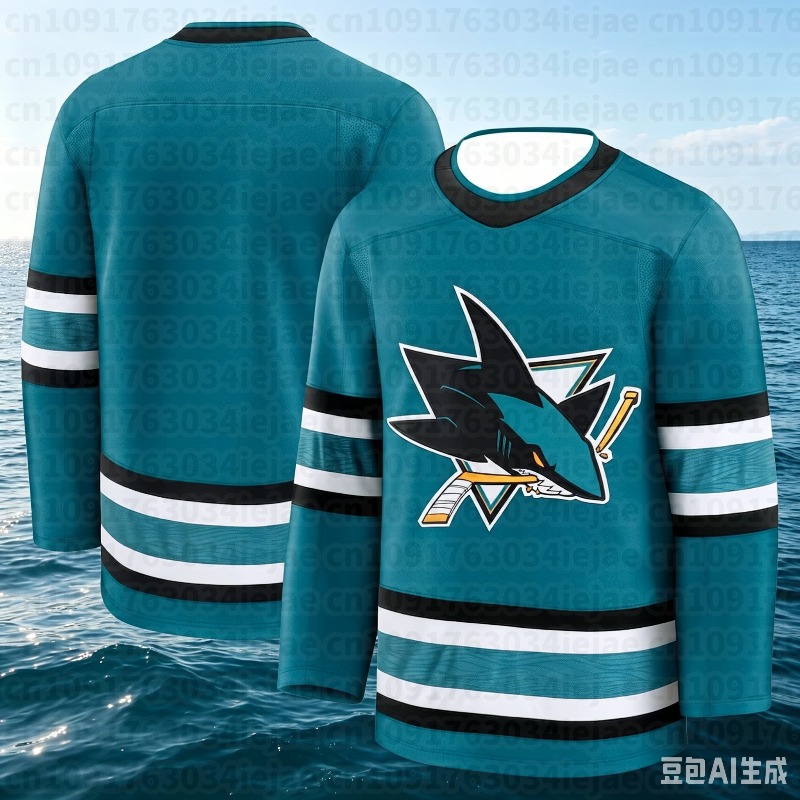 3D Printing Logo - Maglia da Hockey - Teal con