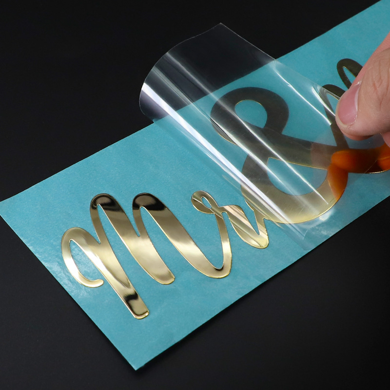 3D Printing Logo - Logo personale stampa metallo 3D oro