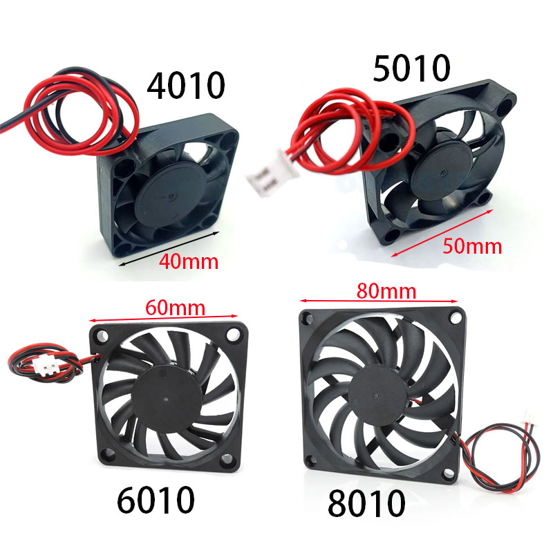 3D Printer Extruder - 5V 12V 24V Ventola di raffreddamento