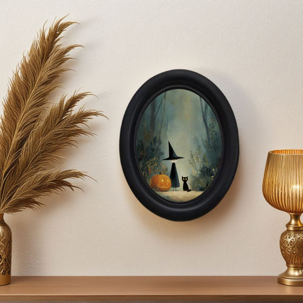 3D Printing Wall - Un murale 3D vintage con strega