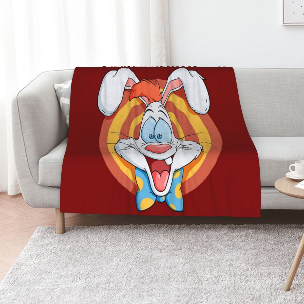 3D Printing Rabbit - Coperta Roger Rabbit, coperta accogliente per