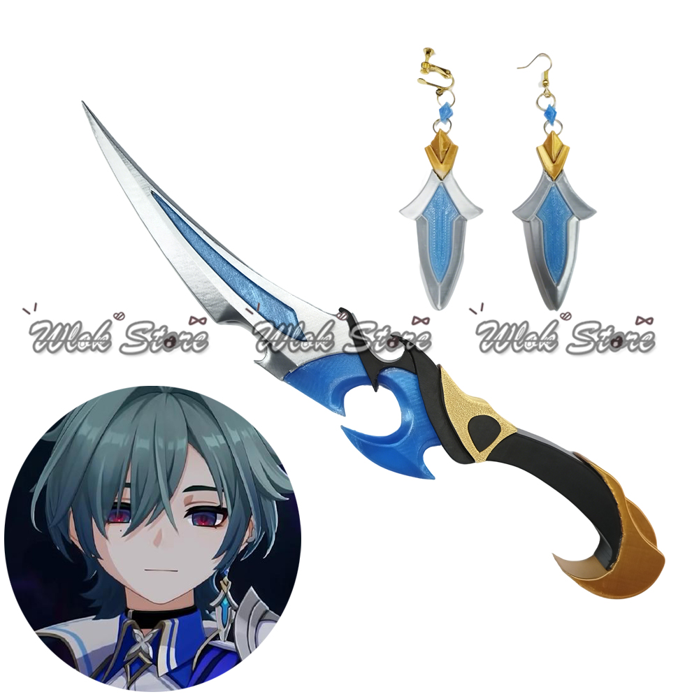 3D Printing Jewellery - Genshin Impact Lohen Cosplay Accessori Stampati