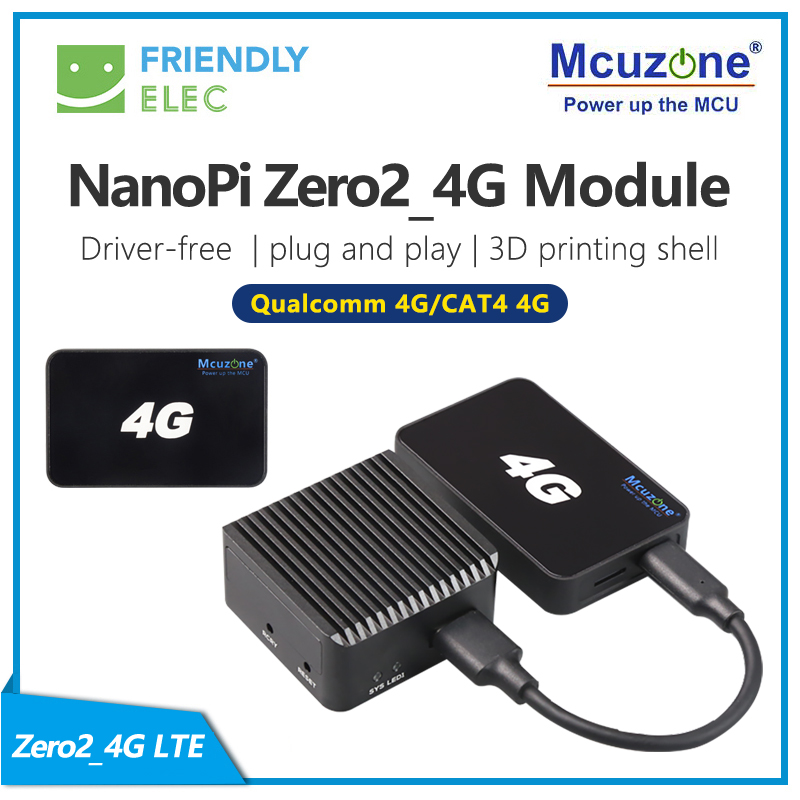 Raspberry Pi 3D Print - Modulo NanoPi Zero2_4G senza driver |