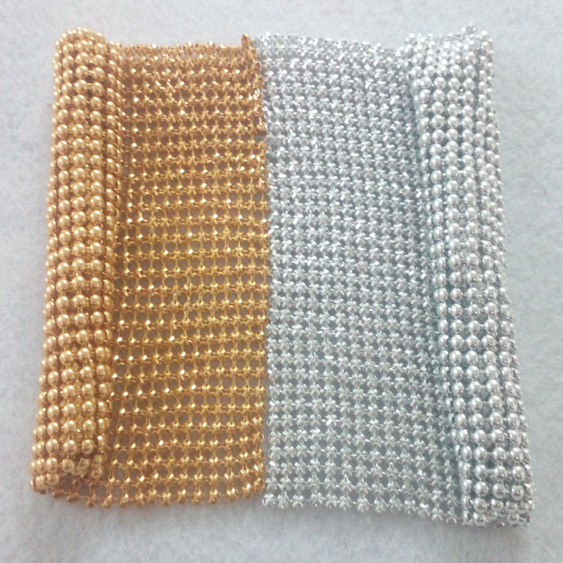 3D Printing On Fabric - 11x10 cm Piccolo Campione Oro Argento