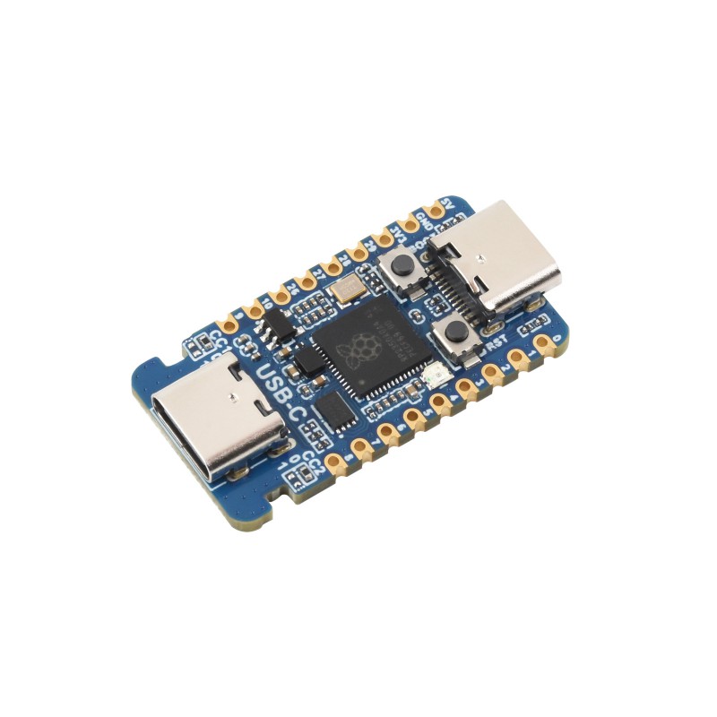 Raspberry Pi 3D Print - Scheda di sviluppo microcontrollore Waveshare RP2350-USB-C