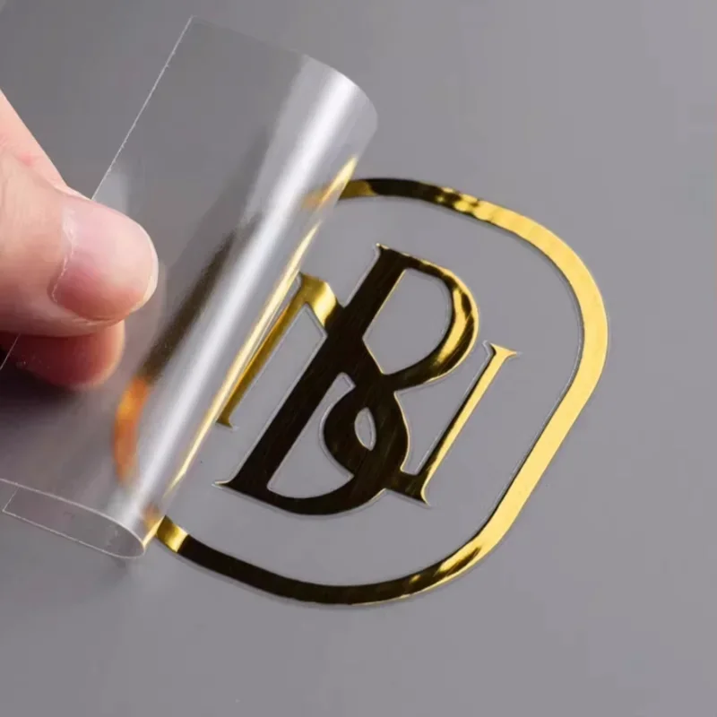 3D Printing Logo - 100 Pezzi Adesivi 3D Personalizzati con