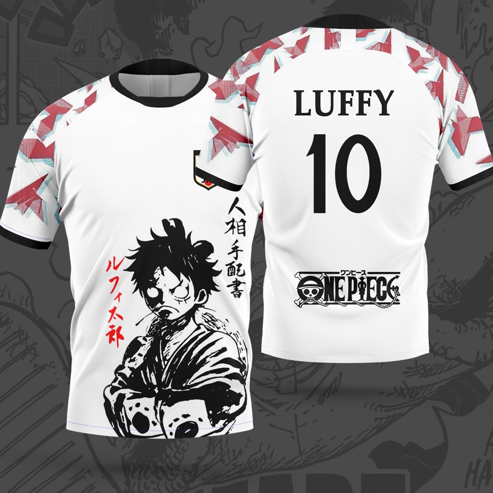 3D Printing One Piece - Maglia da Calcio Tema One Piece
