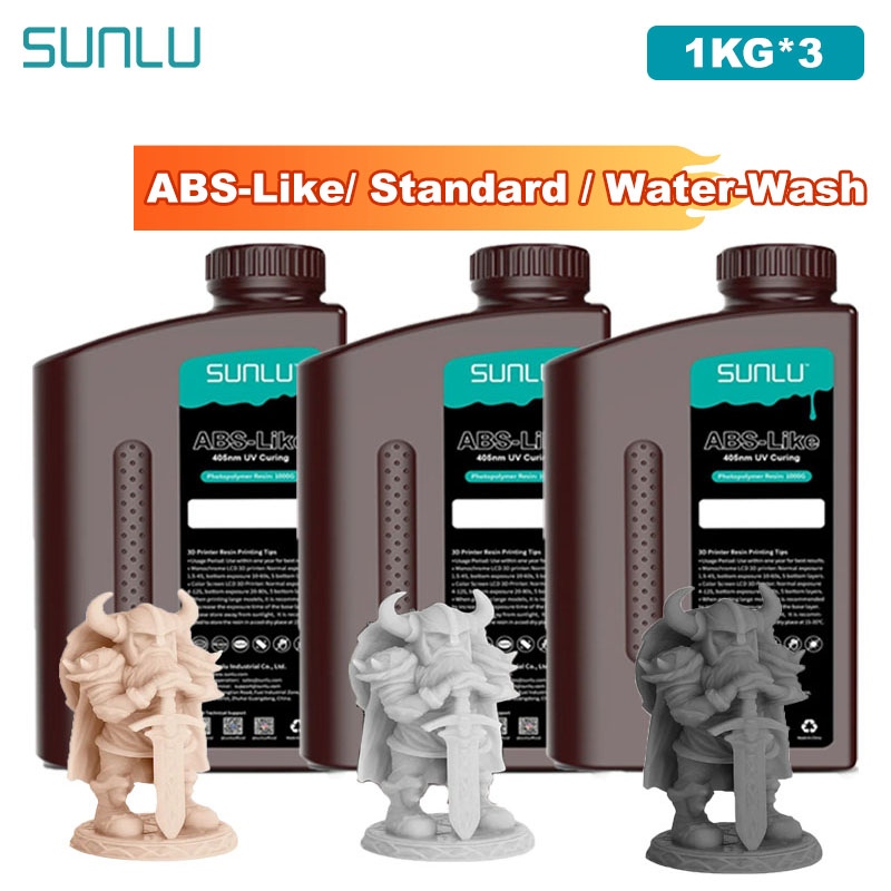 3D Printing Uv Sensitive Resin - SUNLU Resina per fotopolimero a curvatura