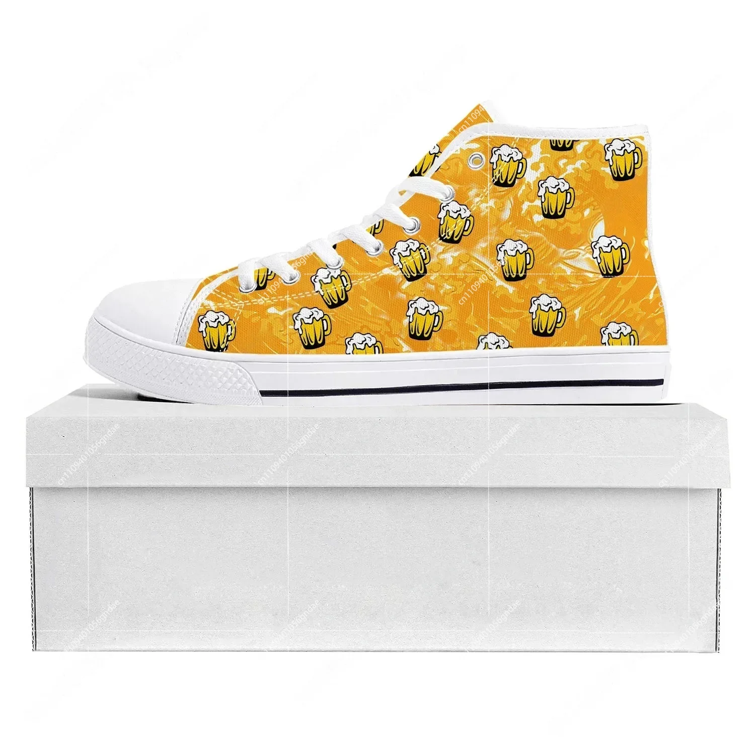 3D Printing Custom - Sneakers unisex con stampa 3D Beer,