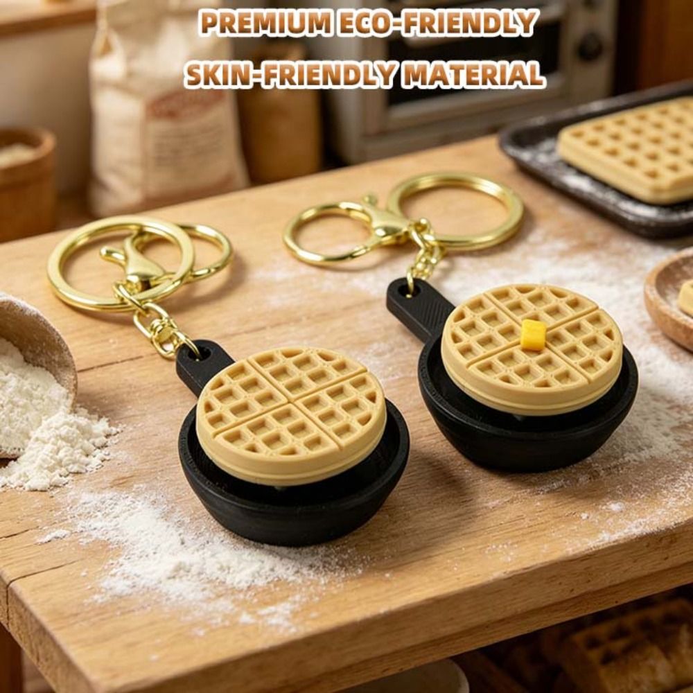 3D Printing Rabbit - Portachiavi Mini Torta Coniglio, Ciondolo Cheesecake
