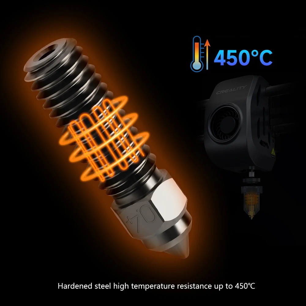 Ugello in acciaio temprato Cre - 3D Printer Nozzle Brass recensione e prezzo