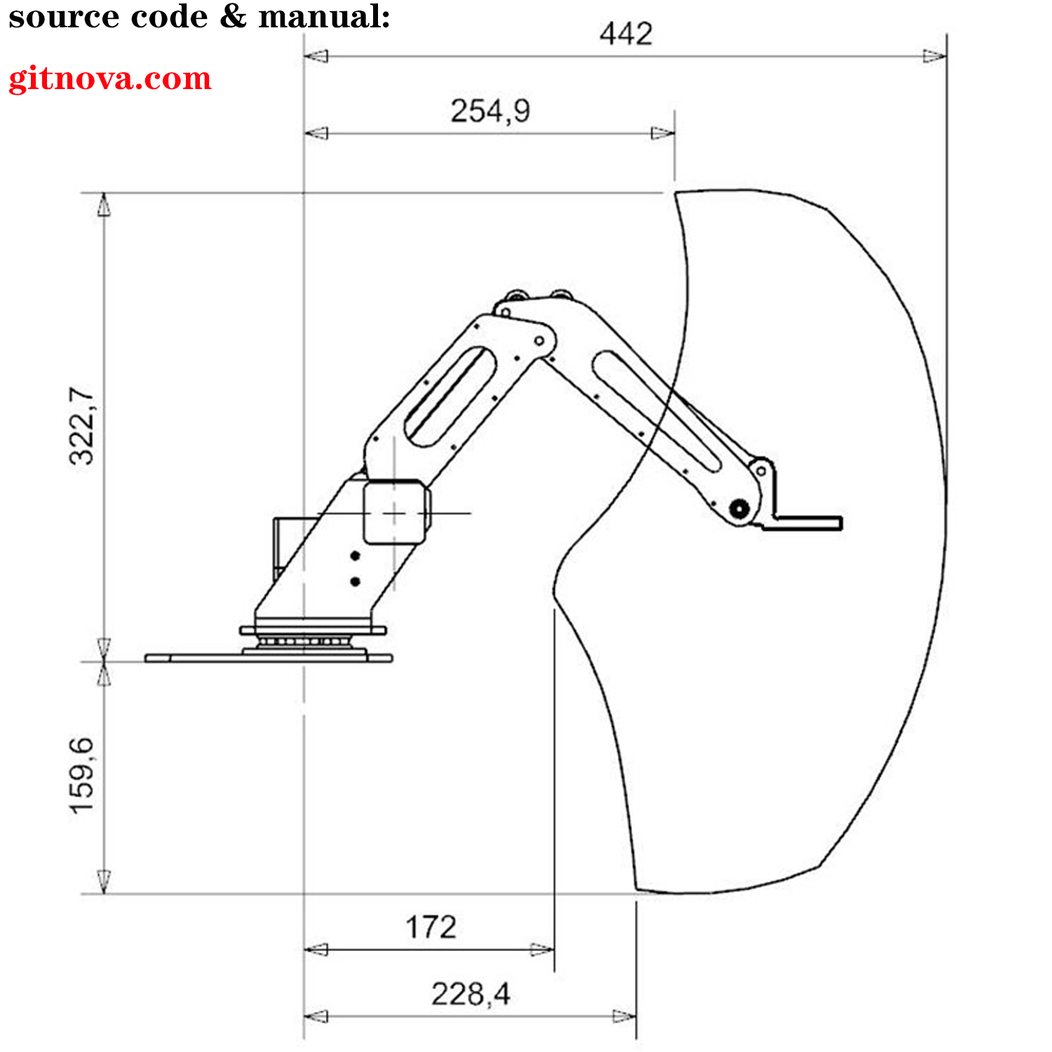 Braccio meccanico robot 3DOF B - 3D Printing Robot Arm recensione e prezzo