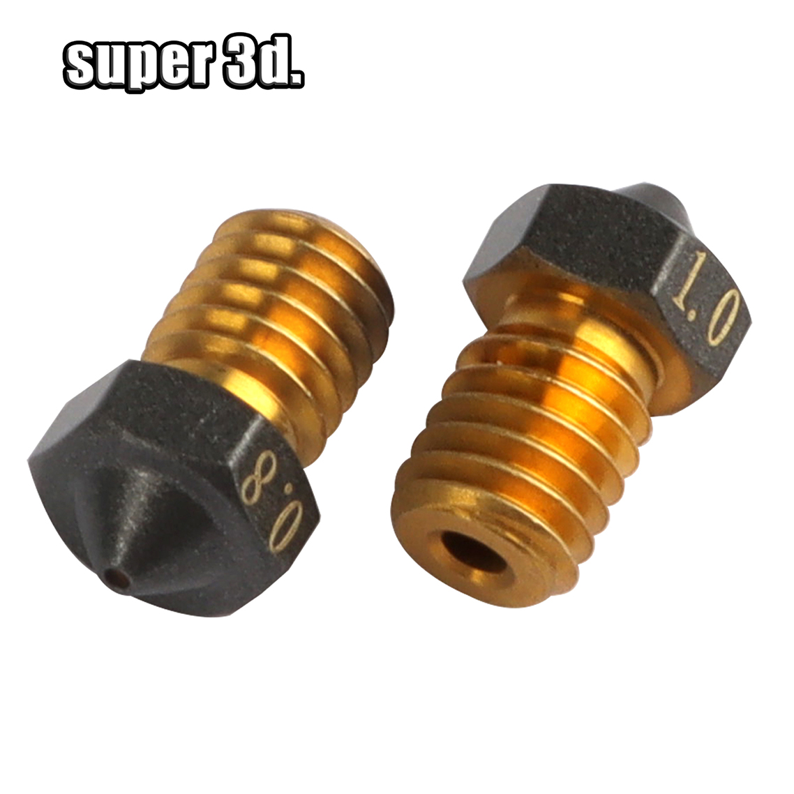 1/2/5 pz V6 ugello in PTFE ott - 3D Printer Nozzle Brass recensione e prezzo