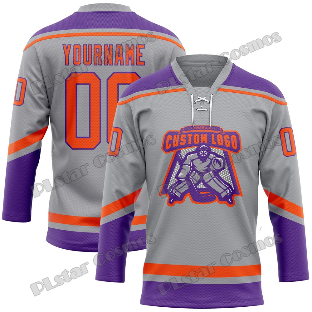Maglia da Hockey Personalizzat - 3D Printing Logo recensione e prezzo
