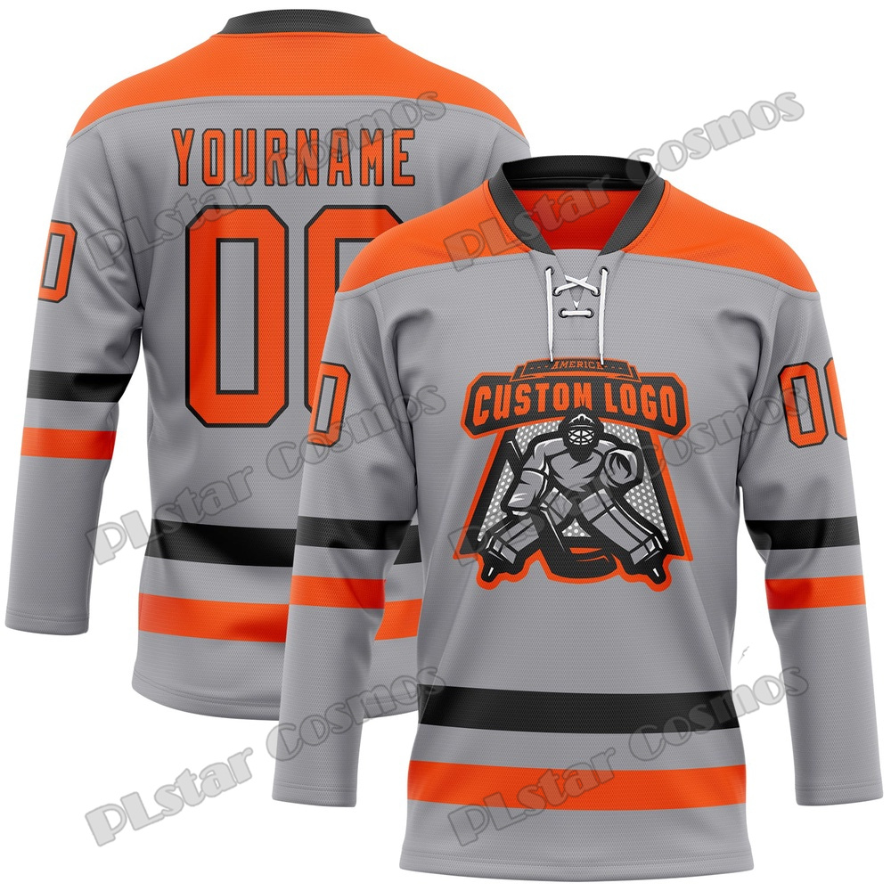 Maglia da Hockey Personalizzat - 3D Printing Logo recensione e prezzo