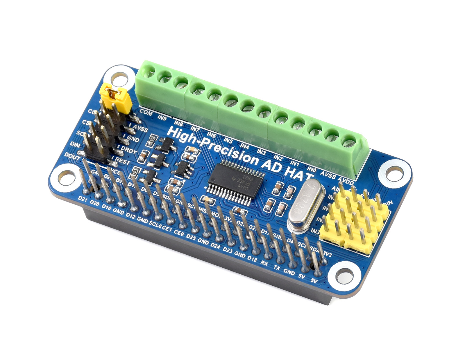 Waveshare AD HAT ad alta preci - Raspberry Pi 3D Print recensione e prezzo