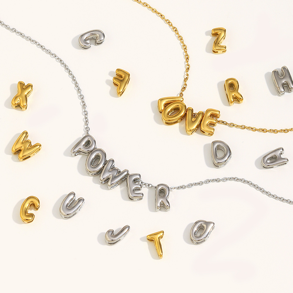 Ciondoli con lettere a bolle d - 3D Printing Jewellery recensione e prezzo