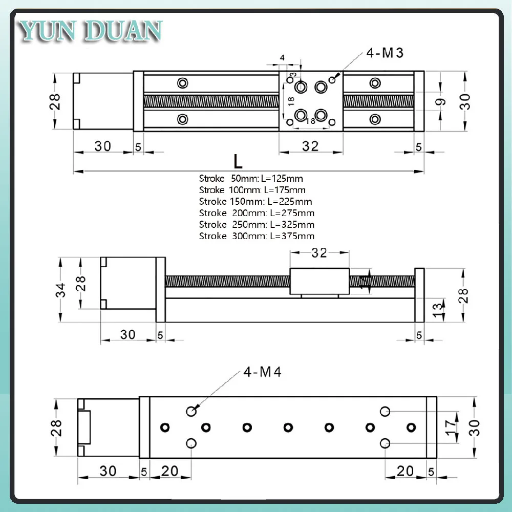 Guida Lineare a T con Tavola S - Linear Guide Rail recensione e prezzo