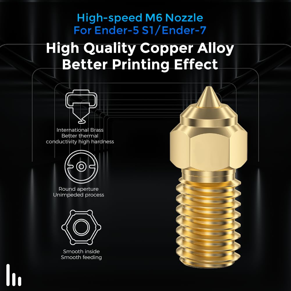 Ugelli ufficiali Creality Ende - 3D Printer Nozzle Brass recensione e prezzo