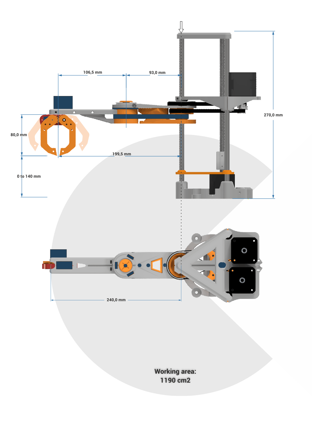 Manipolatore di stampa 3D con  - 3D Printing Robot Arm recensione e prezzo