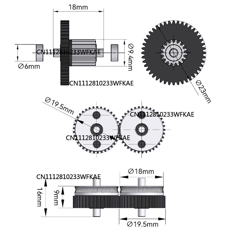 Componenti per Stampante 3D pe - 3D Printer Extruder recensione e prezzo