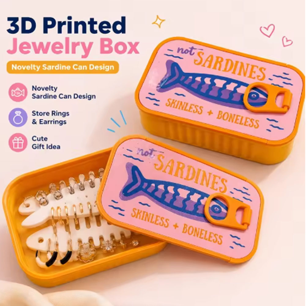 Scatola Portagioie a Forma di  - 3D Printing Jewellery recensione e prezzo