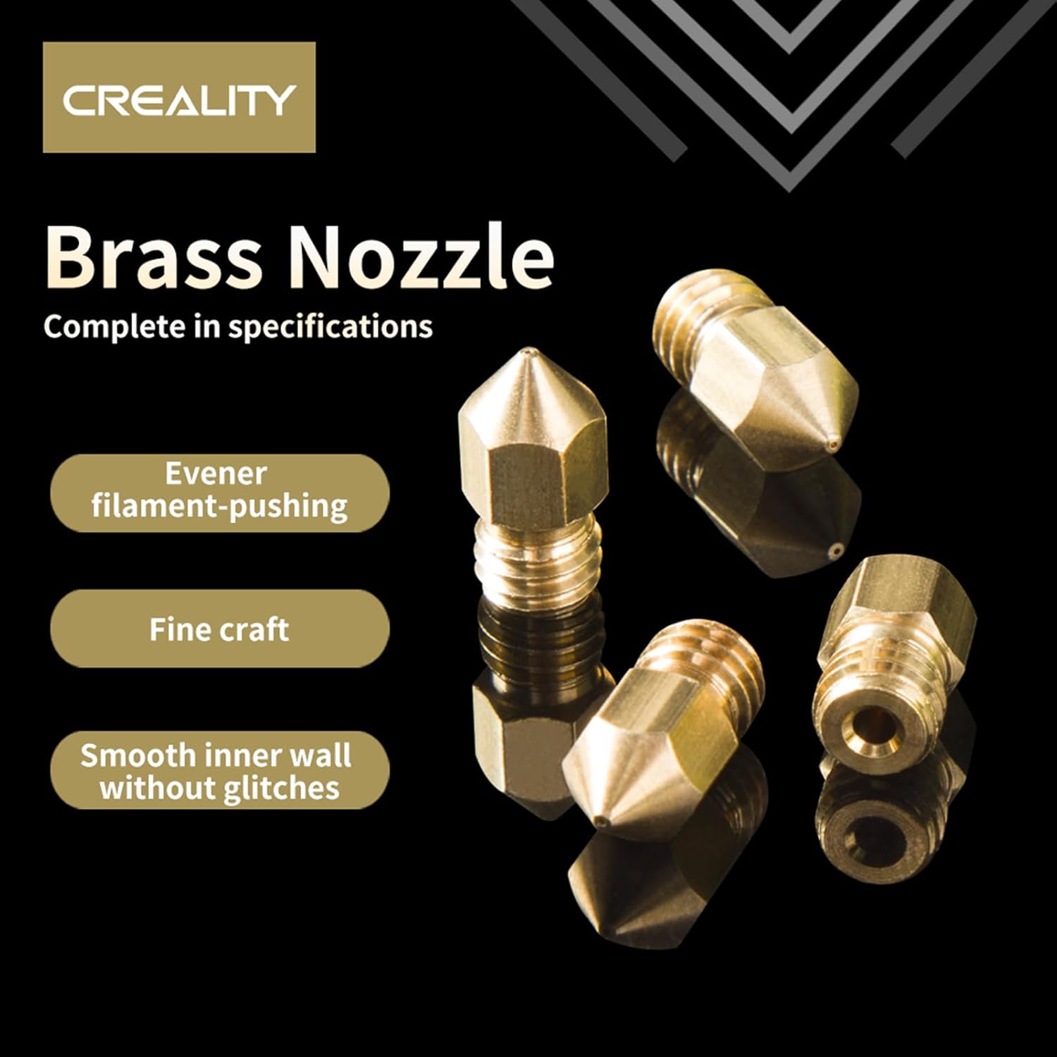 Ugelli ufficiali Creality Ende - 3D Printer Nozzle Brass recensione e prezzo