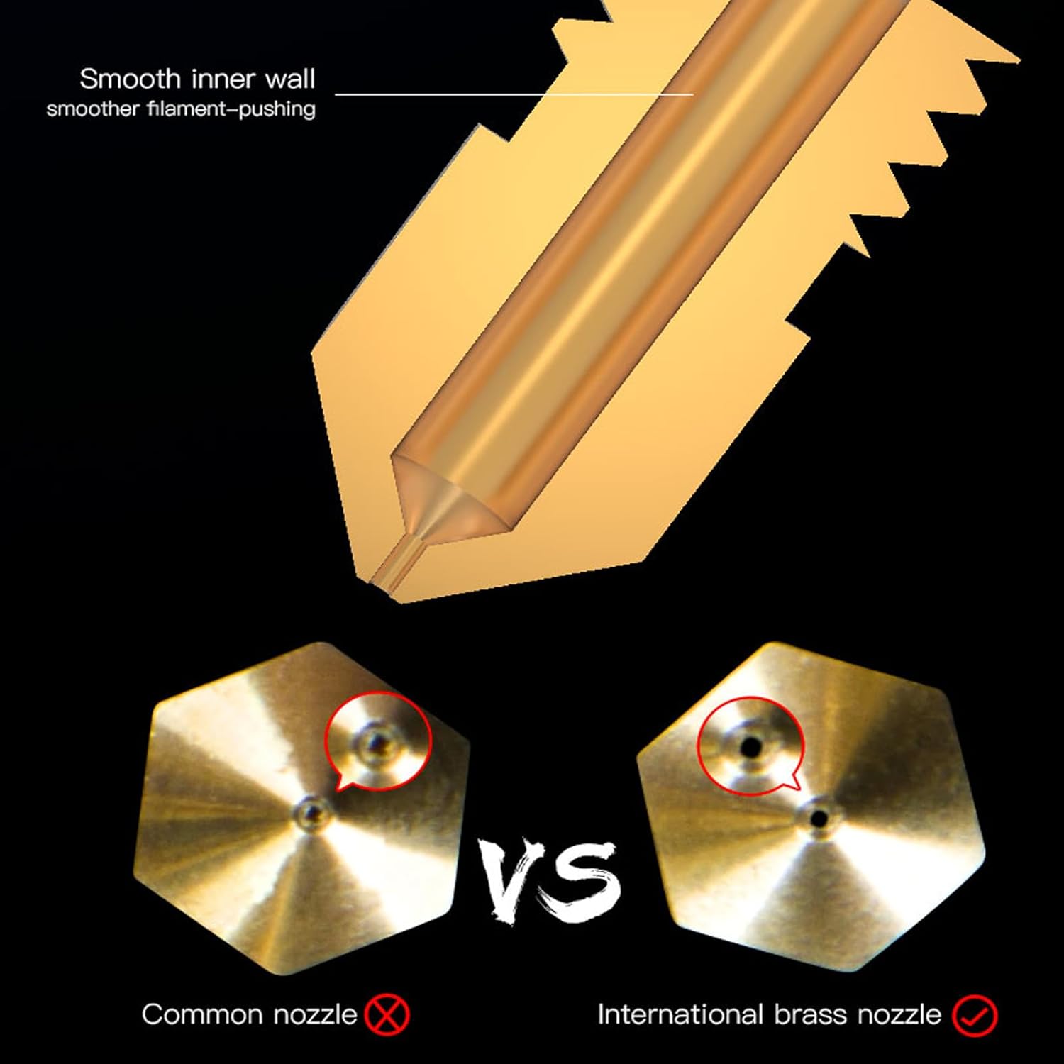 Ugelli ufficiali Creality Ende - 3D Printer Nozzle Brass recensione e prezzo