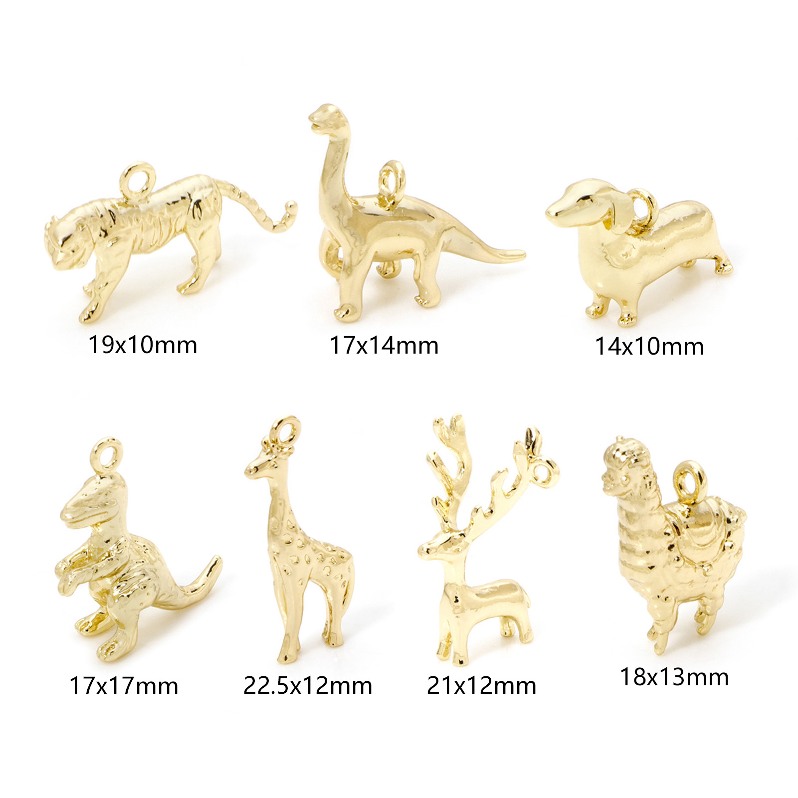 2 pz Animale Pendenti E Ciondo - 3D Printing Jewellery recensione e prezzo