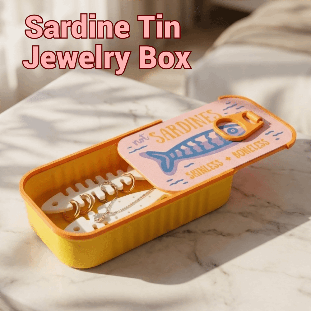 Scatola Portagioie a Forma di  - 3D Printing Jewellery recensione e prezzo