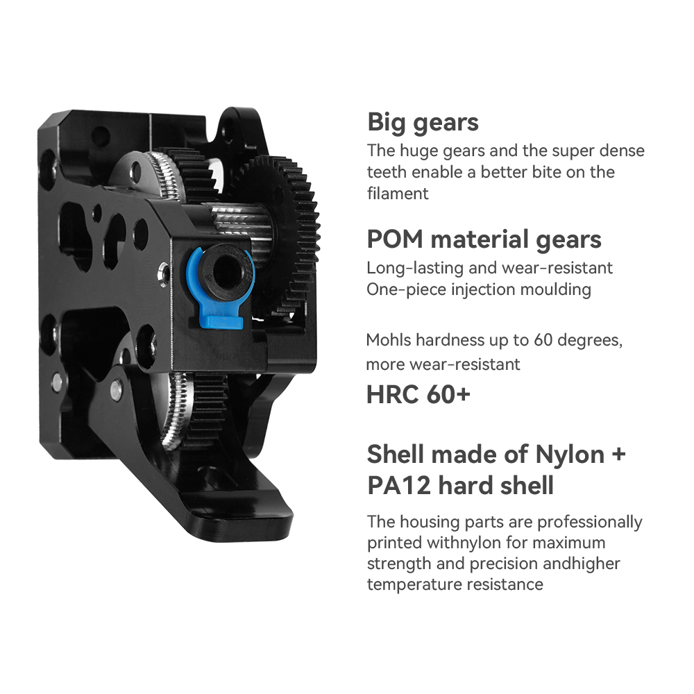 HGX LITE Estrusore Doppio Ingr - 3D Printing Gears recensione e prezzo