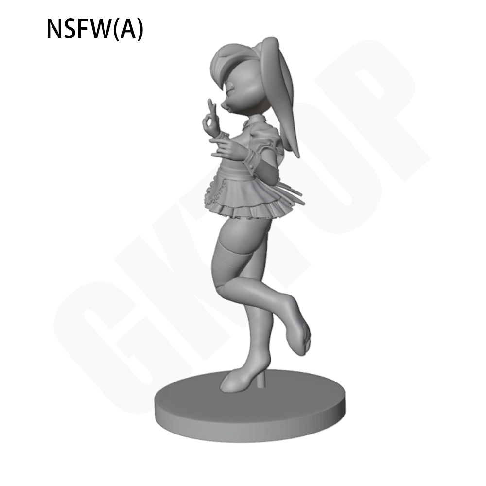 NSFW Figura in Resina Grigia 1 - 3D Printing Rabbit recensione e prezzo