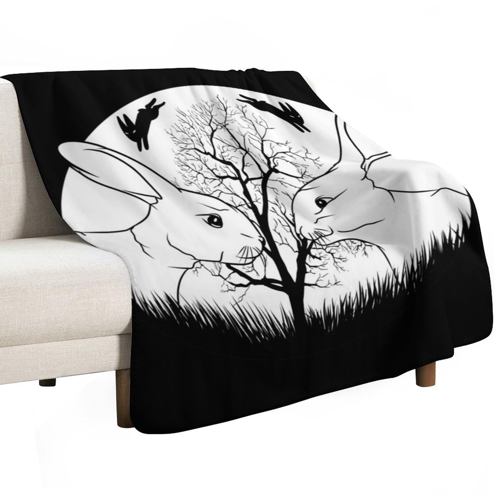 Coperta in pile con motivo Wat - 3D Printing Rabbit recensione e prezzo