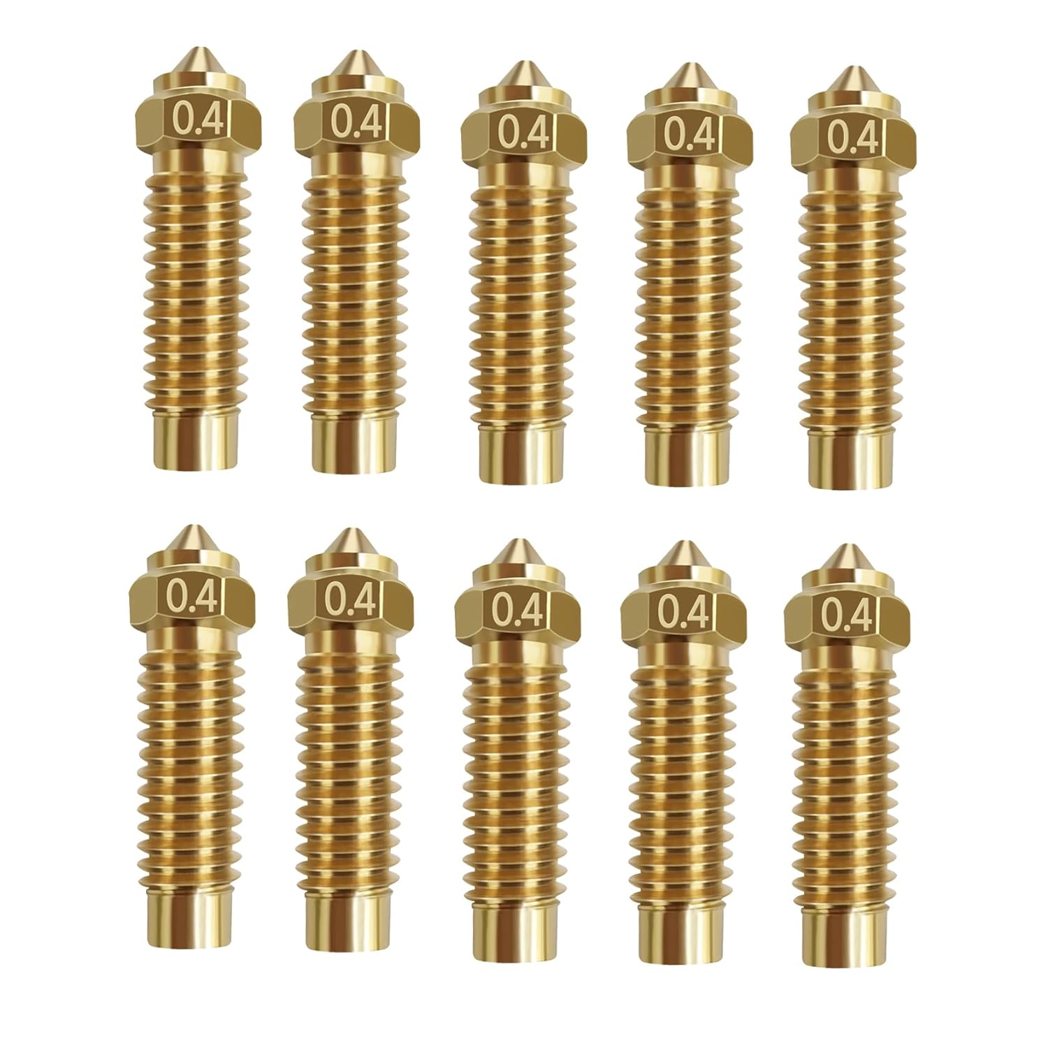 5/10PC Elegoo Neptune 4 Plus/N - 3D Printer Nozzle Brass recensione e prezzo