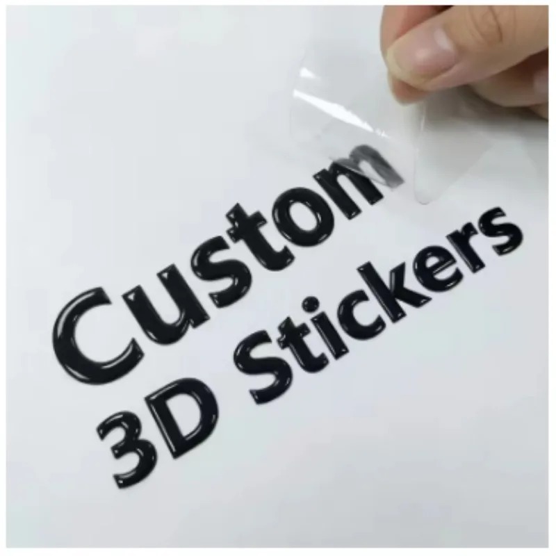 Adesivi personalizzati DTF con - 3D Printing Logo recensione e prezzo