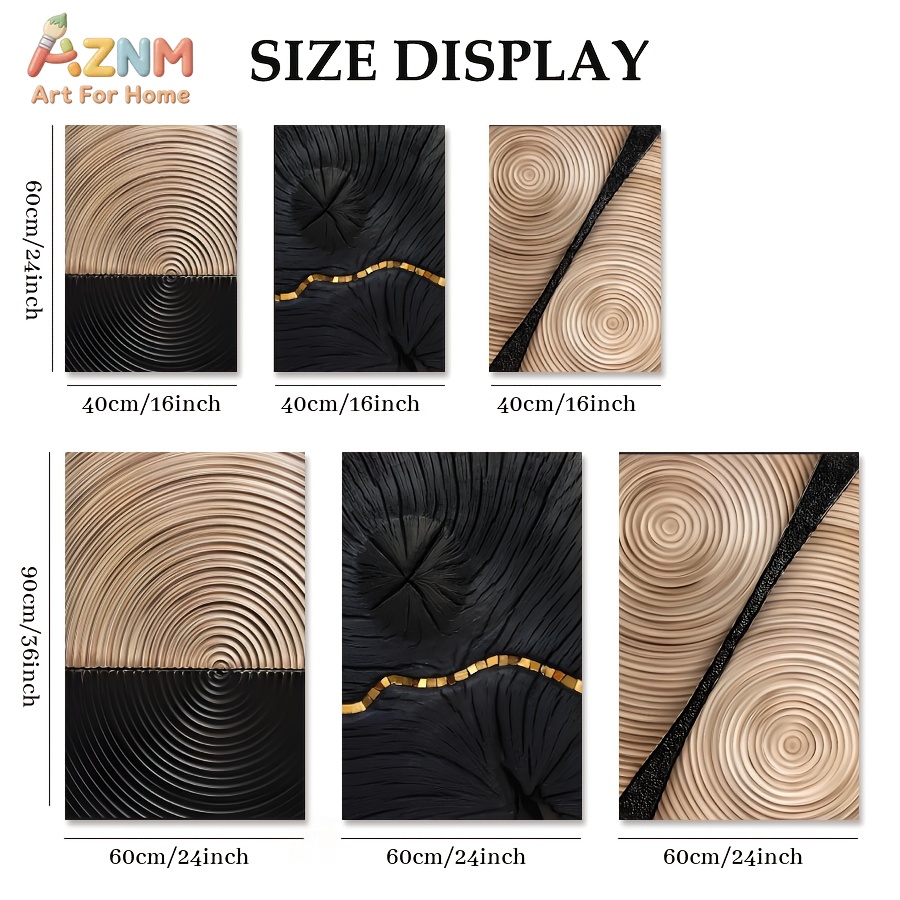 AZNM Wabi Sabi Quadro su Tela  - 3D Printing Wall recensione e prezzo