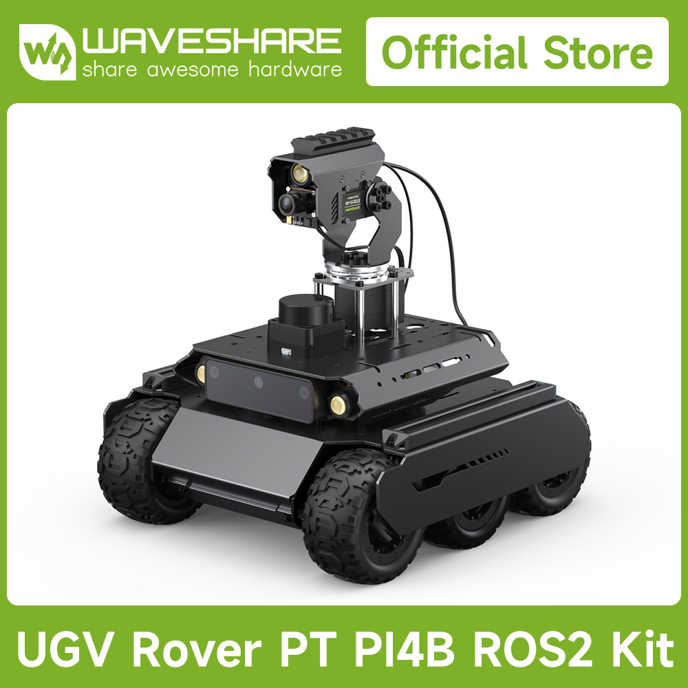 Waveshare Rover ROS 2 Robot 4W - Raspberry Pi 3D Print recensione e prezzo