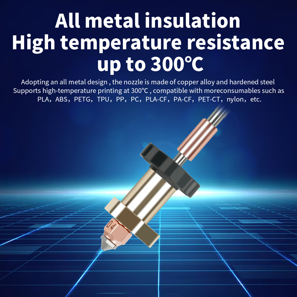 Aggiornamento Hotend Per Creal - 3D Printer Nozzle Brass recensione e prezzo