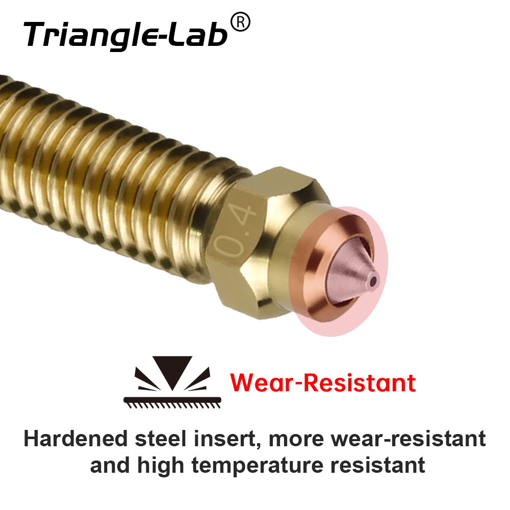 Trianglelab ®   Ugelli bimetal - 3D Printer Nozzle Brass recensione e prezzo