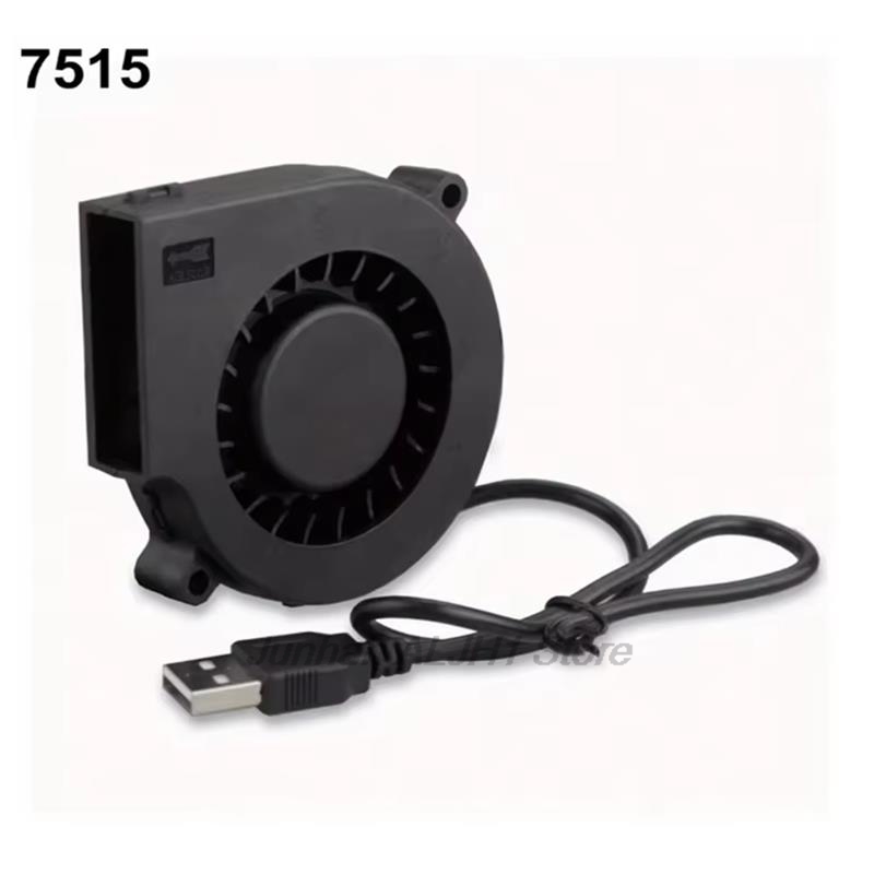 1/2/5 pz Ventola USB da 75mm,  - 3D Printer Extruder recensione e prezzo